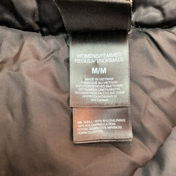 The North Face Womens 550 Down Puffer Vest Medium Black Nylon - Picture 8 of 12